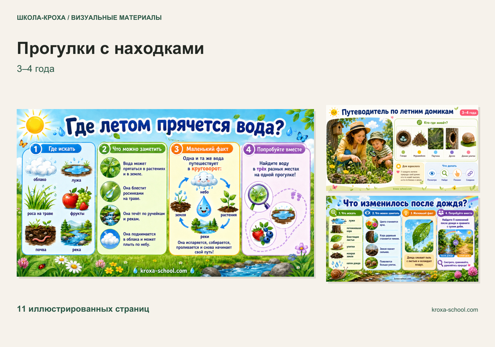 Обложка «Прогулки с находками»