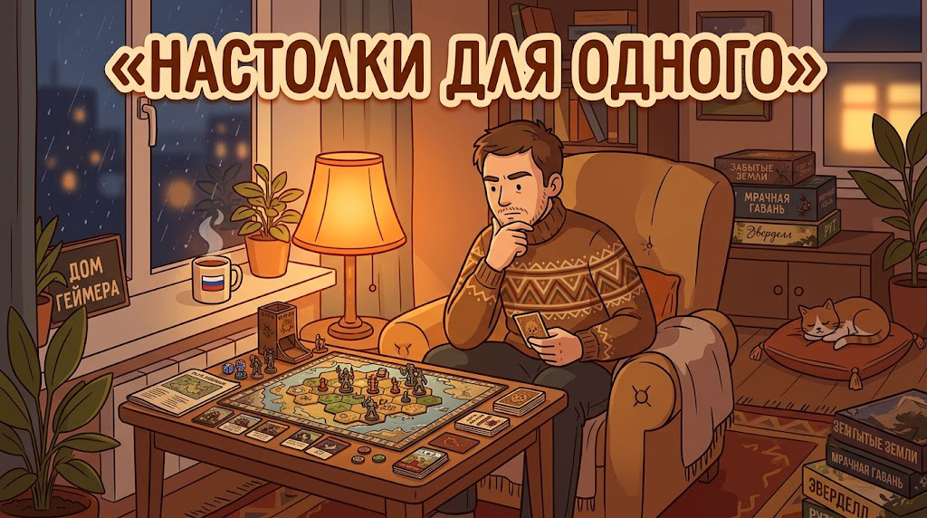 Настольные игры для одного: лучшие соло-настолки по оценкам игроков