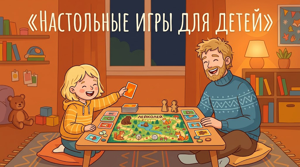 Настольные игры для детей: лучшие по возрасту от 3 до 12 лет