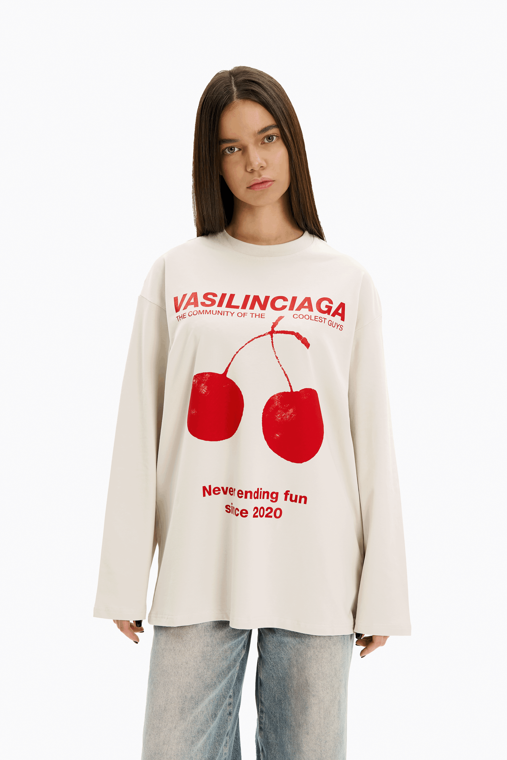 Лонгслив Kukoyaka Cherry