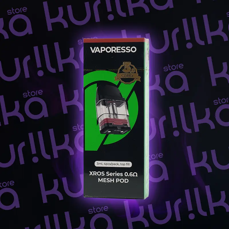 Картриджи (1шт) Vaporesso Xros [3мл] (0.6Ω, 16W)