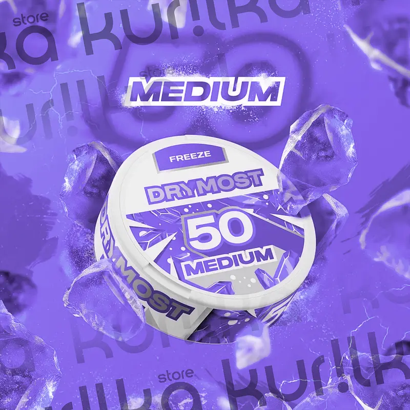 DryMost Medium (Cool Mint, 50, Целлюлоза)