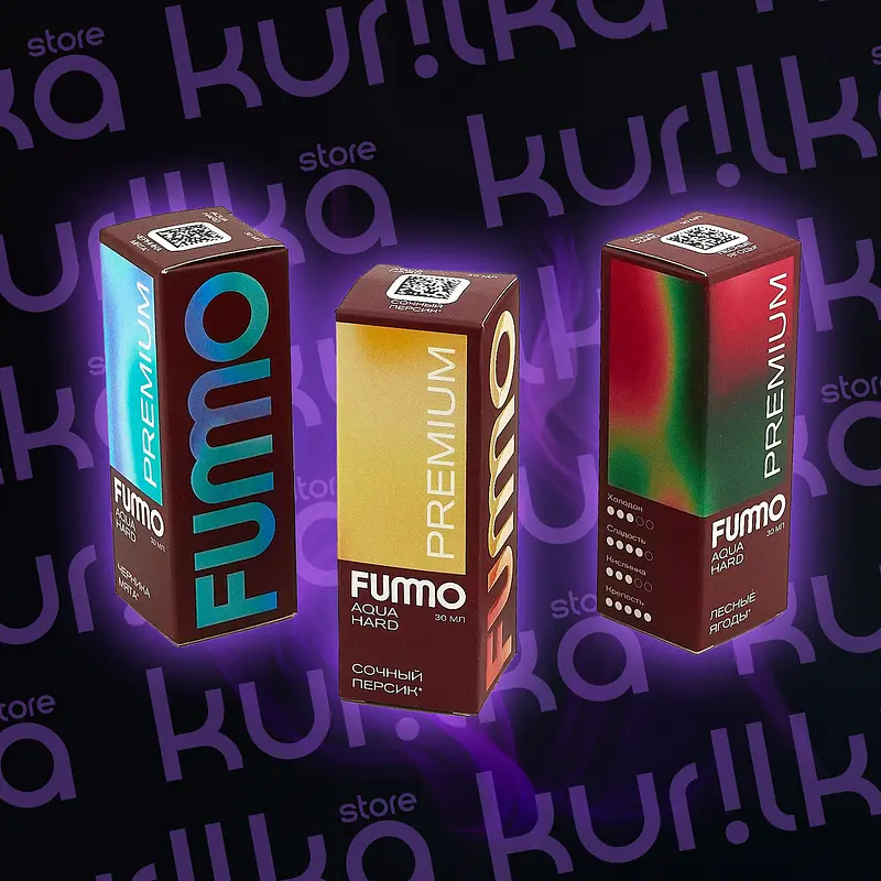 Ароматизатор Fummo Aqua Hard [30мл] (Клюквенный Лимонад, 20 HARD, Без холодка)