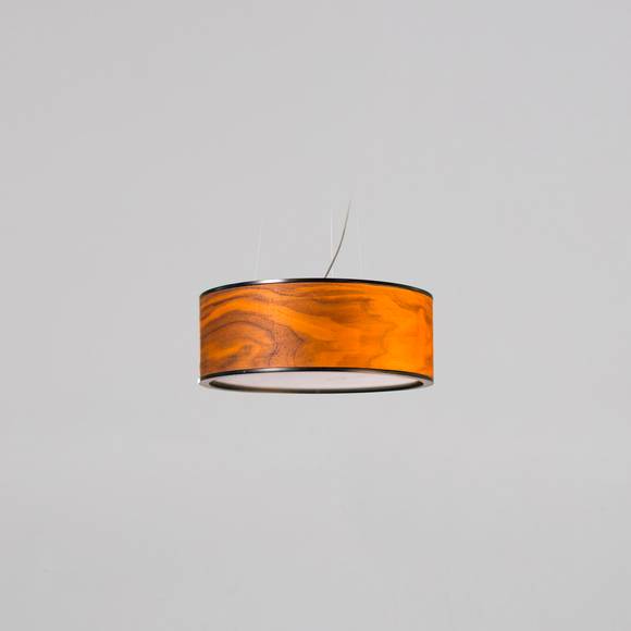 Jupiter Chandelier S - американский орех - черный - на струнном подвесе #1