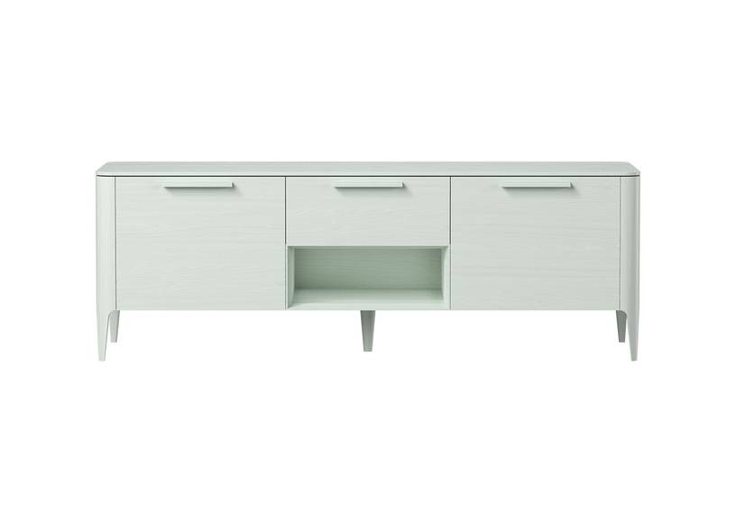 Тумба под ТВ Type oak ширина 160 см (белый) #1