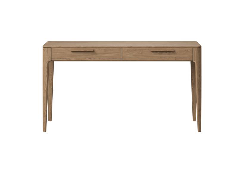 Консоль Type oak 2 ящика ширина 140 см (натуральный дуб) #1