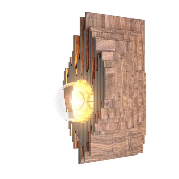 Fourier Wall Lamp - американский орех #1
