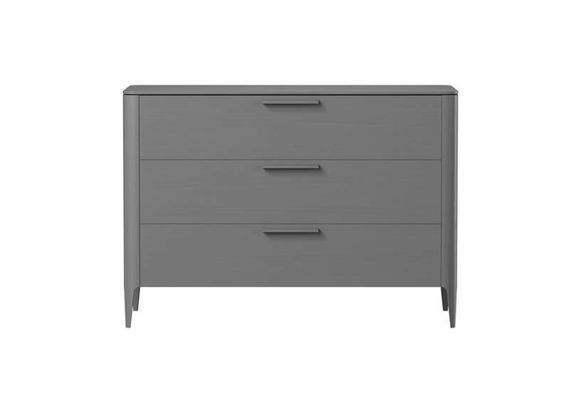 Комод Type oak 3 ящика ширина 120 см (серый) #1