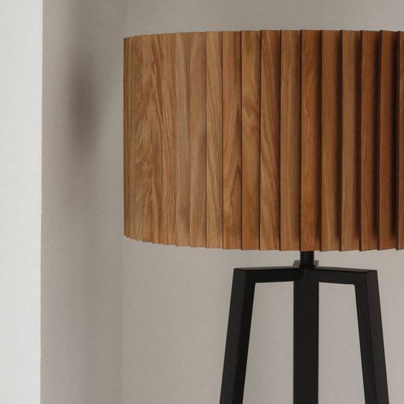 Rotor Floor Lamp - дуб - Черный #1