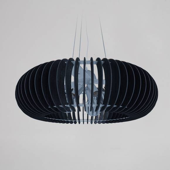 Sputnik Ceiling Lamp S - дуб черный #1