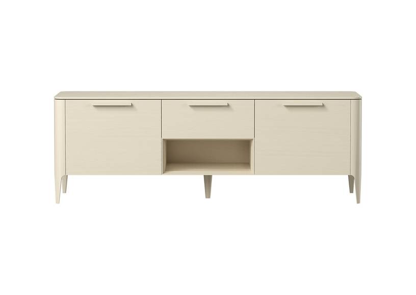Тумба под ТВ Type oak ширина 160 см (молочный) #1