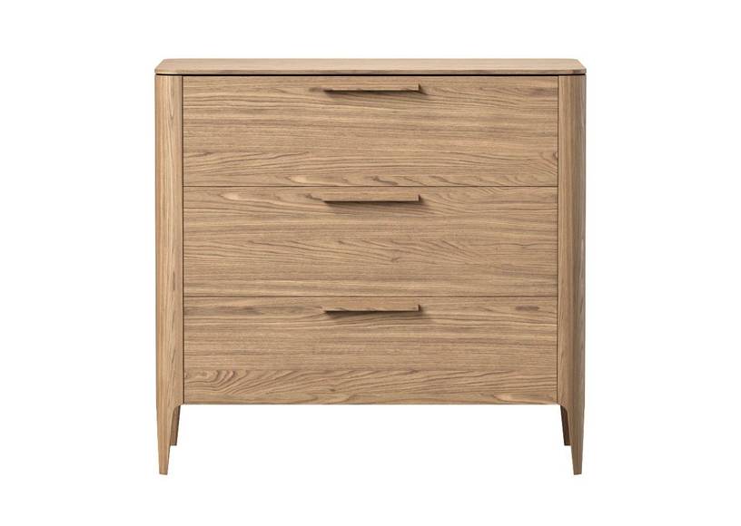 Комод Type oak 3 ящика ширина 90 см (натуральный дуб) #1