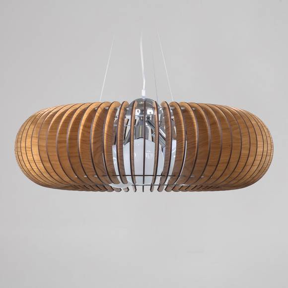 Sputnik Ceiling Lamp L - дуб #1