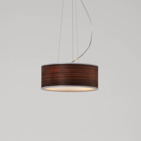 Jupiter Chandelier S - американский орех - серый - на струнном подвесе #1
