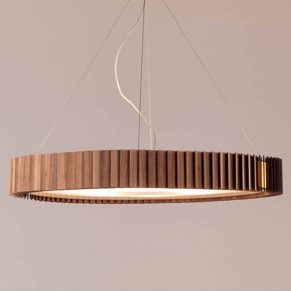 Rotor Chandelier 1000 - американский орех - на струнном подвесе #1