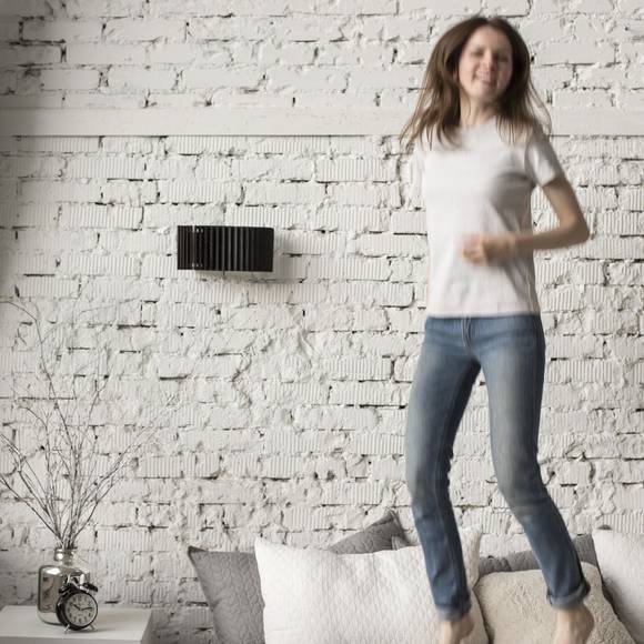 Rotor Wall Lamp Horizontal - черный дуб #1