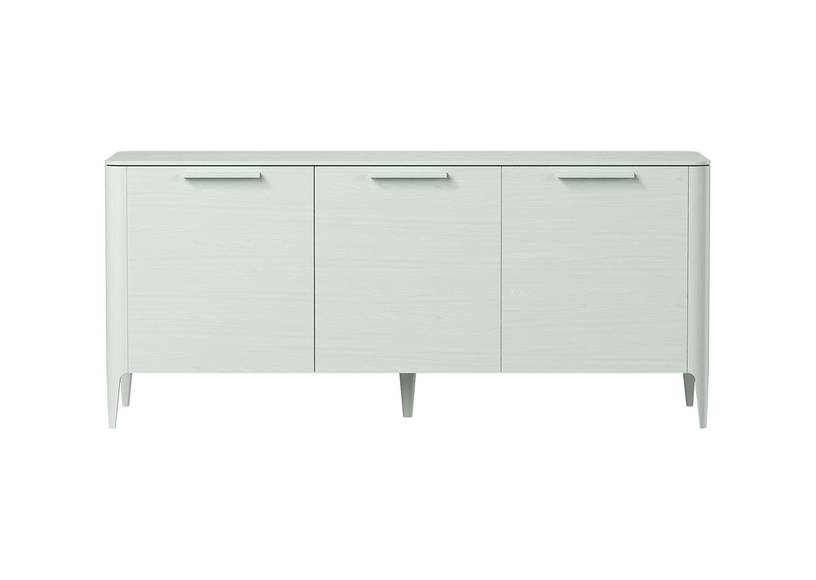 Тумба Type oak 3 двери ширина 160 см (белый) #1