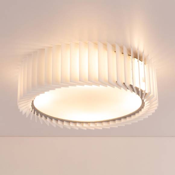 Rotor Chandelier white acrylic - S - вплотную к потолку #1