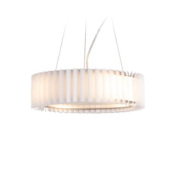 Rotor Chandelier white acrylic - S - на струнном подвесе #1