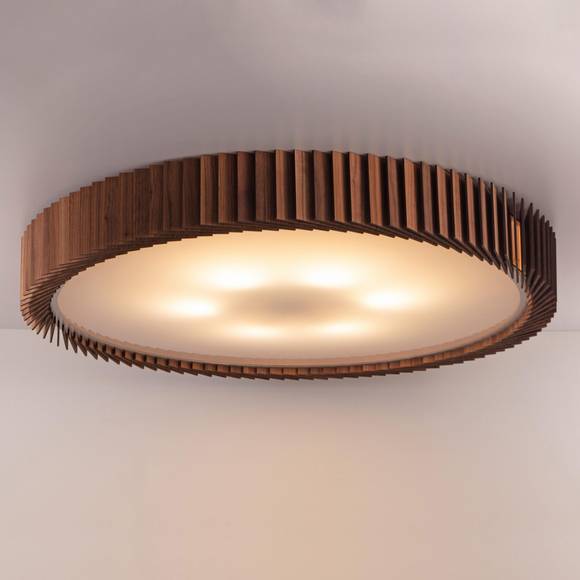 Rotor Chandelier 1000 - американский орех - вплотную к потолку #1