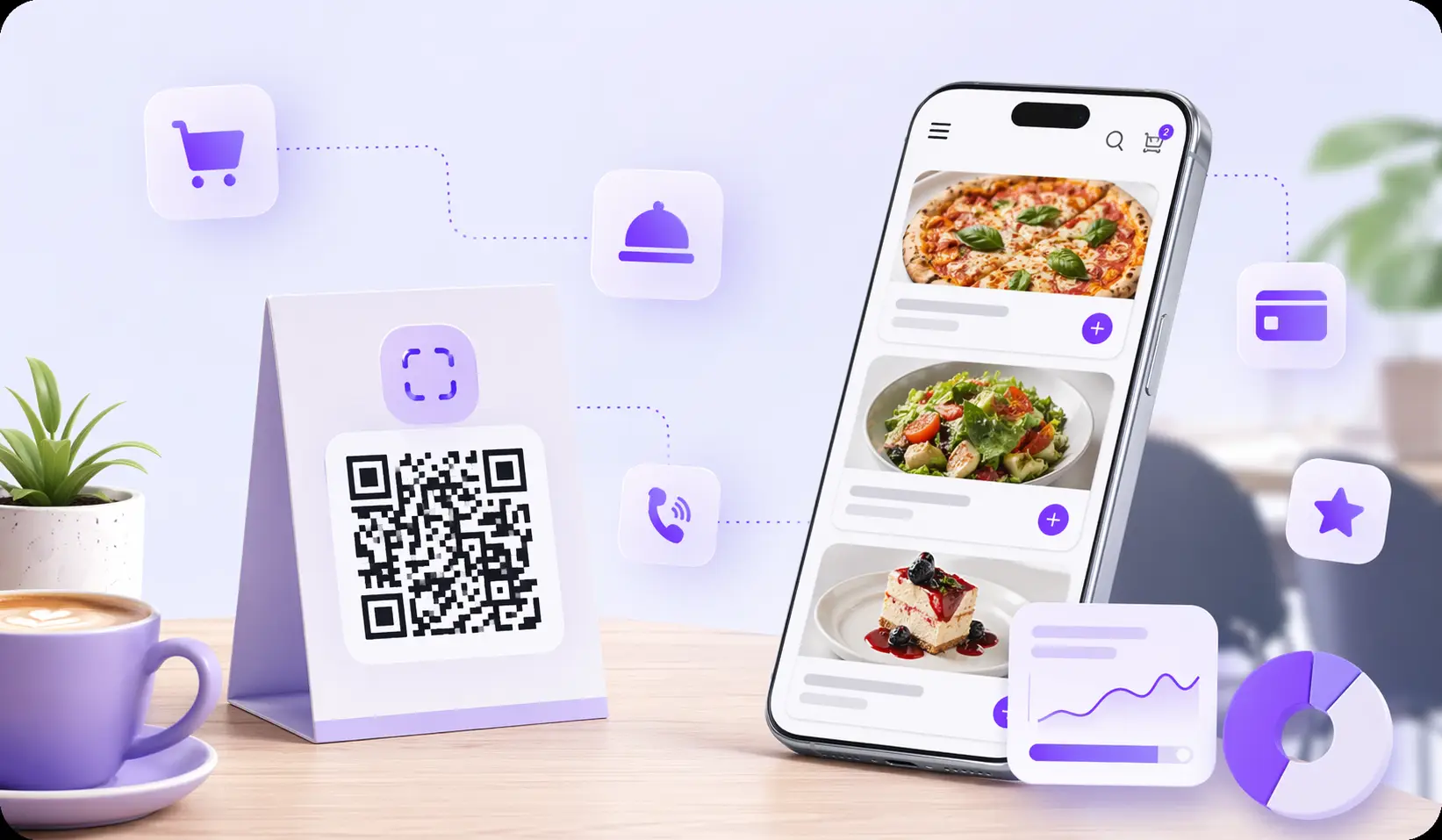 Онлайн-меню для кафе как выбрать и внедрить QR-систему