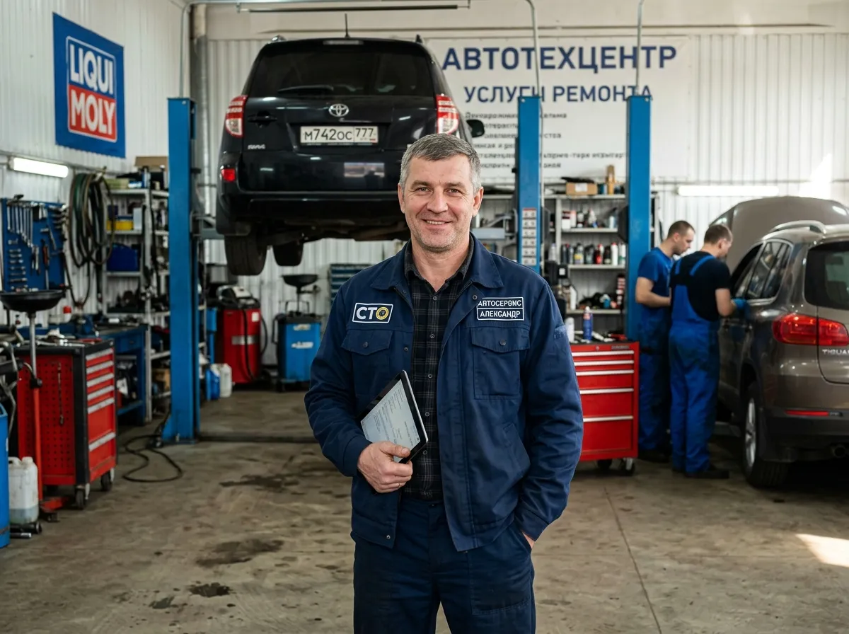 Александр - директор автосервиса