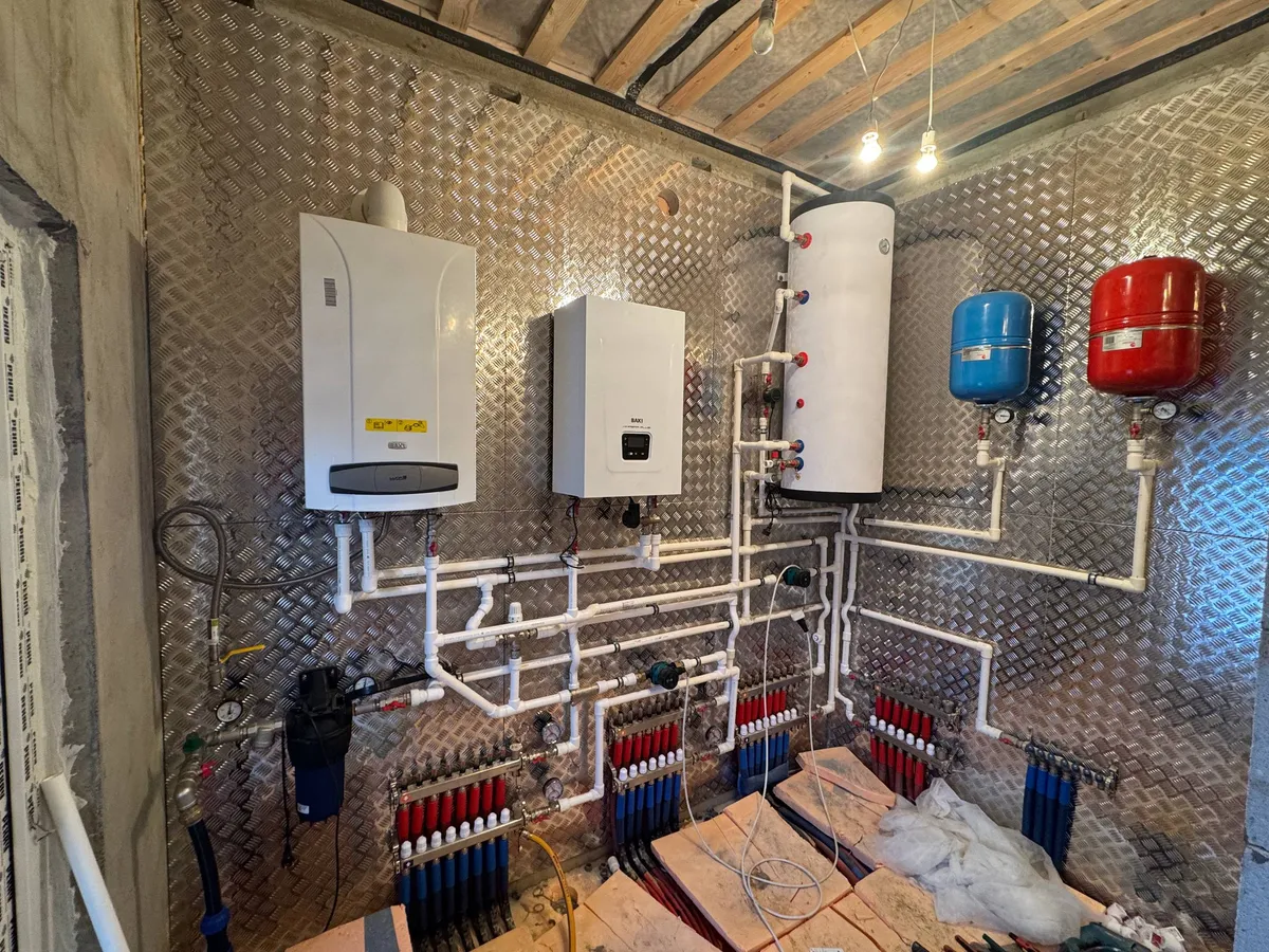 Котельная коттеджа 300 м²