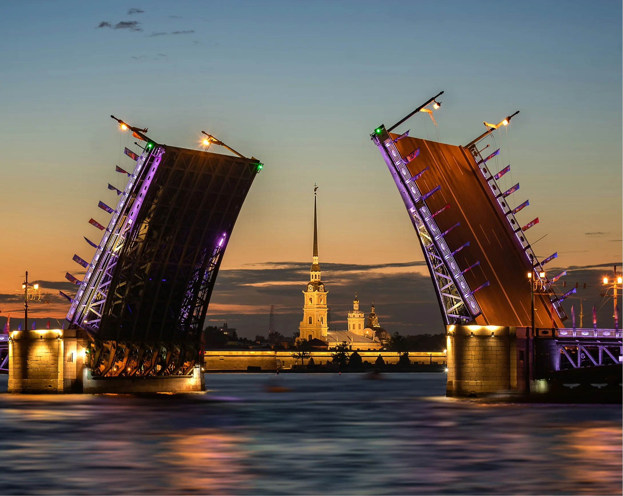 Neva drawbridges