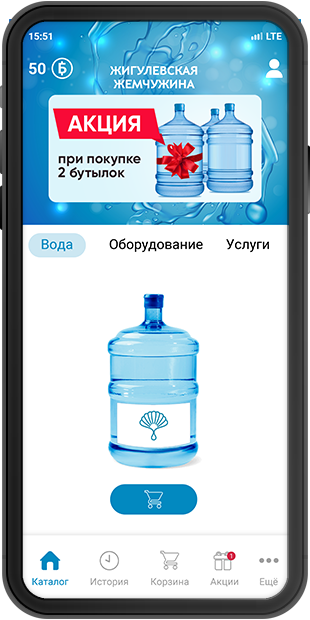 application mockup