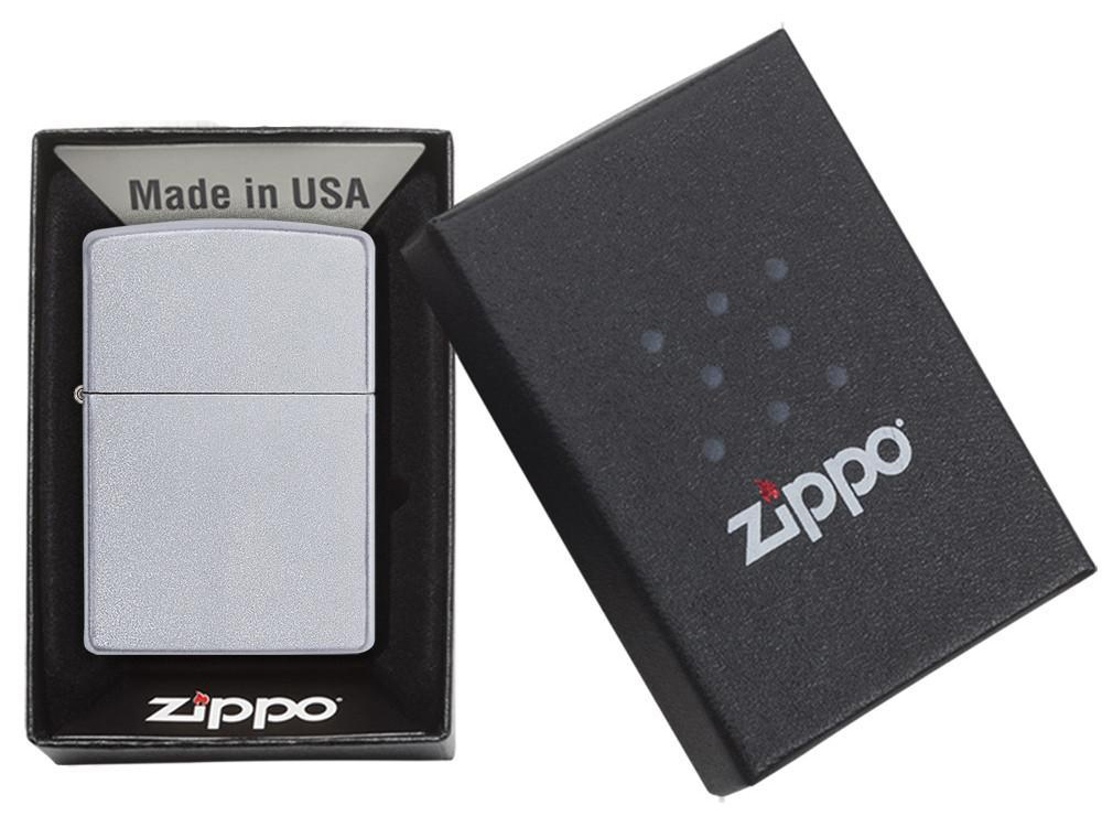  ZIPPO Classic   Satin Chrome