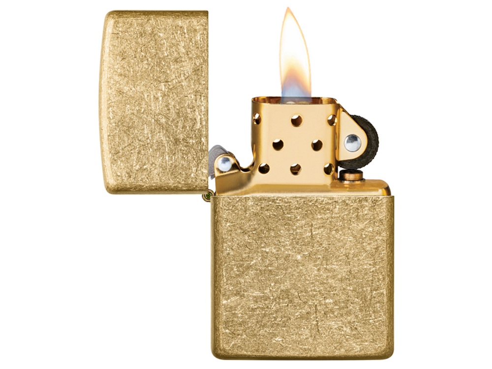  ZIPPO Classic   Tumbled Brass