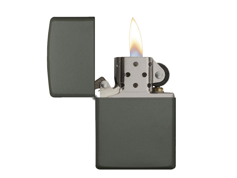  ZIPPO Classic   Green Matte