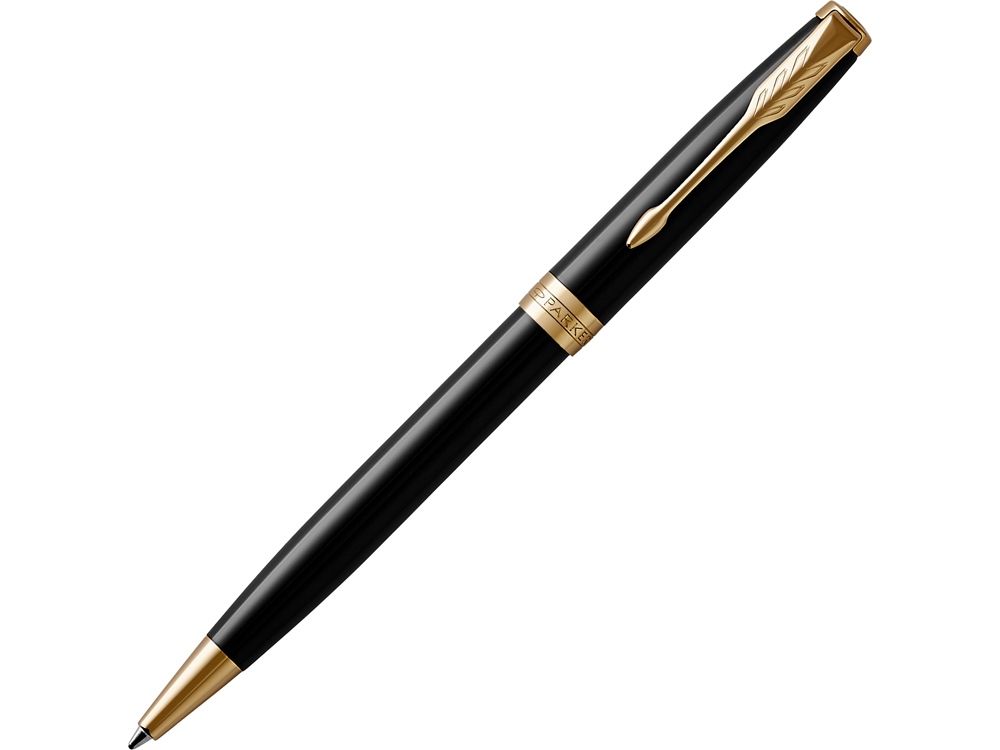 /,    Parker Sonnet Core Black Lacquer GT