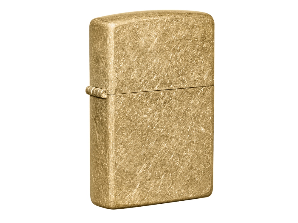 ,   ZIPPO Classic   Tumbled Brass