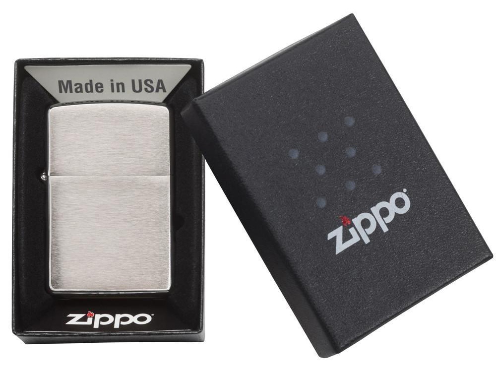  ZIPPO Classic   Brushed Chrome