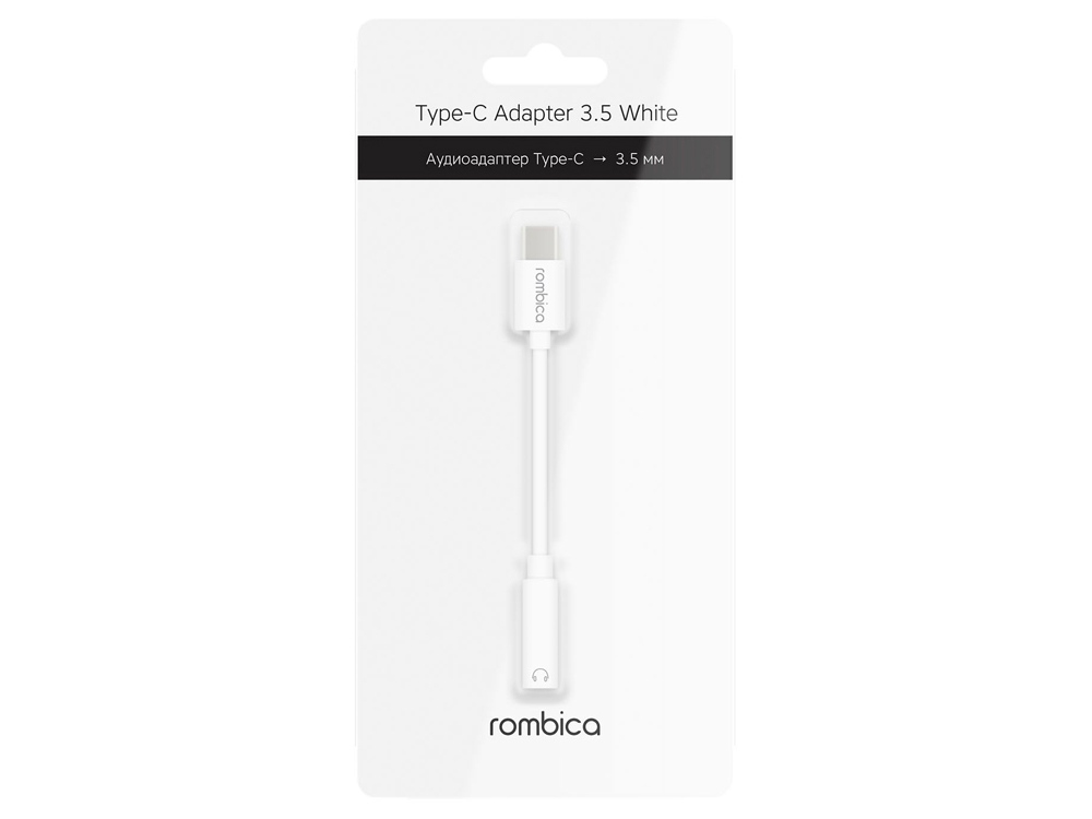  Type-C Adapter 3.5 White