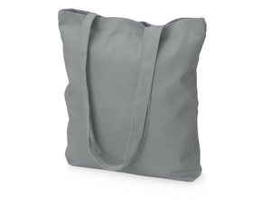 серый,  Сумка из плотного хлопка Carryme 200, 200 г/м2