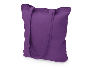 фиолетовый,  Сумка из плотного хлопка Carryme 220, 220 г/м2