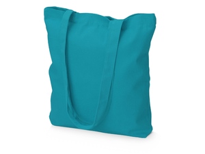 бирюзовый,  Сумка из плотного хлопка Carryme 220, 220 г/м2