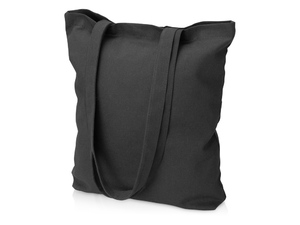 черный,  Сумка из плотного хлопка Carryme 220, 220 г/м2