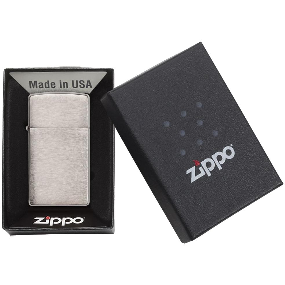  Zippo Slim Brushed,  