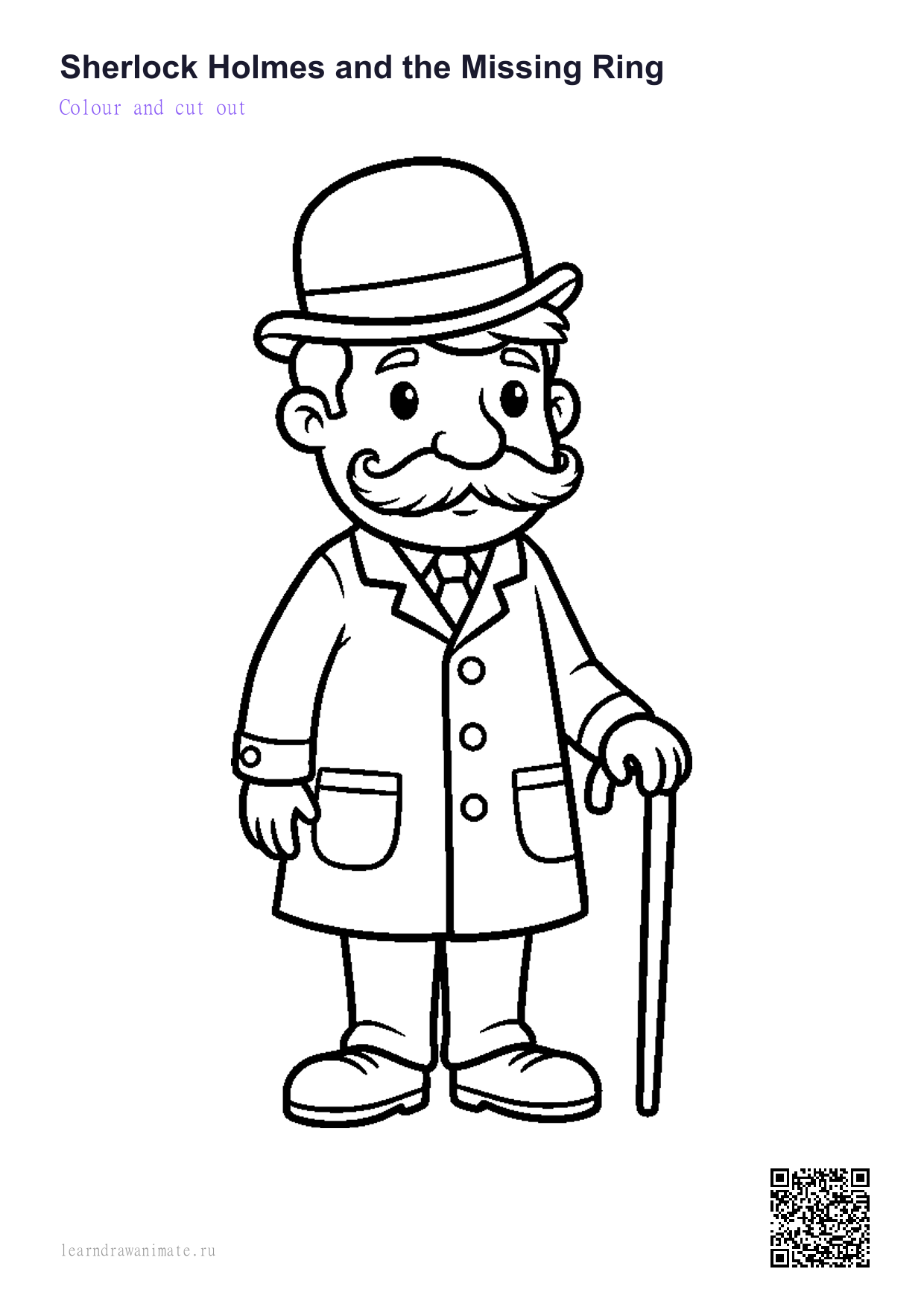 Раскраска doctor — doctor coloring page