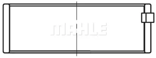Вкладыши шатунные MAN D0834LF01 Sputter на 1 шейку 51 02410 6679 Mahle MAHLE 227PL21660000 Вкладыши шатунные MAN D0834LF01 Sputter на 1 шейку 51 02410 6679 Mahle MAHLE 227PL21660000