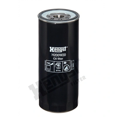 Фильтр масляный двигателя SCANIA 4 VOVLO HENGST H200W20 Фильтр масляный двигателя SCANIA 4 VOVLO HENGST H200W20