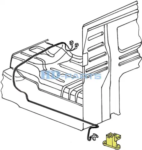 Датчик уровня кабины серый Volvo HD-PARTS 118799 Датчик уровня кабины серый Volvo HD-PARTS 118799