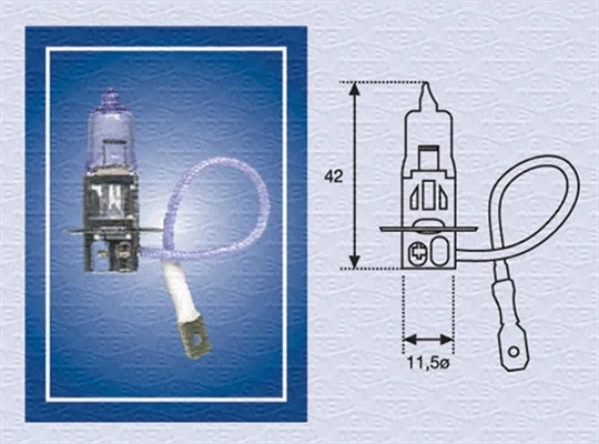 лампа MAGNETI MARELLI 002554100000 лампа MAGNETI MARELLI 002554100000