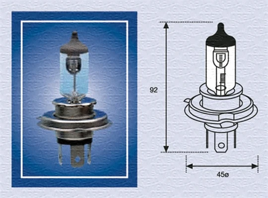 лампа MAGNETI MARELLI 002156100000 лампа MAGNETI MARELLI 002156100000