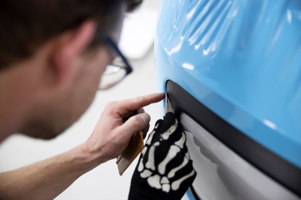 ЛКП с эффектом восстановления