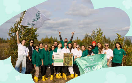 Тренировки превращаются в деревья: в Лес FitStars добавили 20 000 саженцев