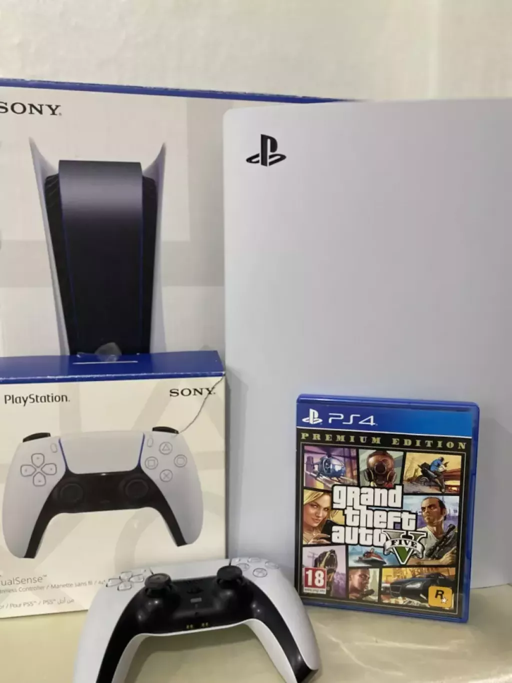 Игровая приставка Sony PlayStation 5 б/у купить по низкой цене в Аркалыке  7662